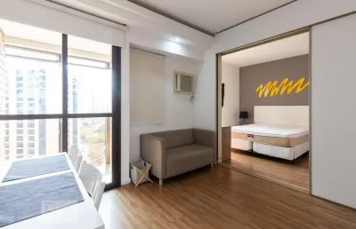 Apartamento para aluguel - moema, 1 quarto,  37 m² - são paulo