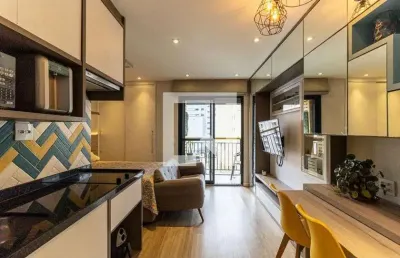 Kitnet / stúdio para aluguel - santa cecília, 1 quarto,  26 m² - são paulo