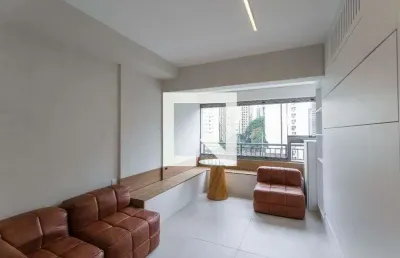 Kitnet / stúdio para aluguel - moema, 1 quarto,  33 m² - são paulo