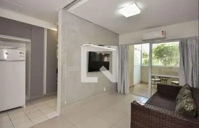 Apartamento para aluguel - morumbi, 1 quarto,  70 m² - são paulo