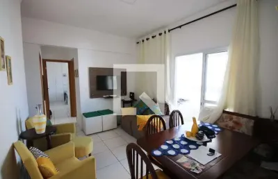 Apartamento para aluguel - aviação, 2 quartos,  75 m² - praia grande