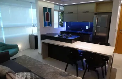 Apartamento para aluguel - centro, 1 quarto,  43 m² - belo horizonte