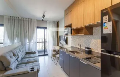 Apartamento para aluguel - moema, 1 quarto,  30 m² - são paulo