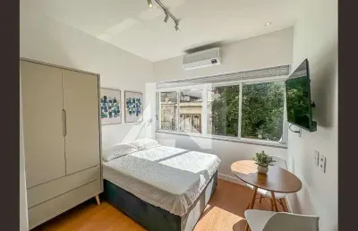 Apartamento para aluguel - botafogo, 1 quarto,  30 m² - rio de janeiro