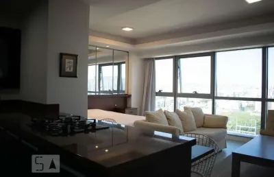 Apartamento para aluguel - praia de belas , 1 quarto,  49 m² - porto alegre