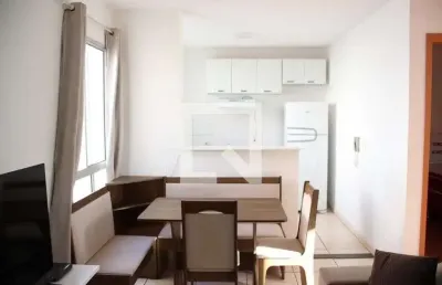 Apartamento para aluguel - shopping park, 2 quartos,  41 m² - uberlândia