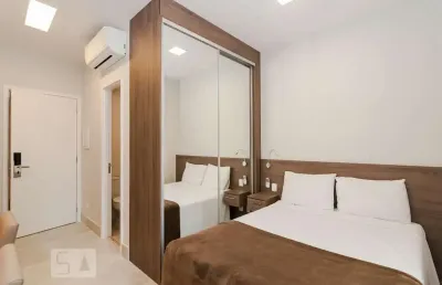 Kitnet / stúdio para aluguel - centro, 1 quarto,  20 m² - são paulo