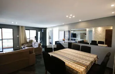 Apartamento para aluguel - aviação, 4 quartos,  133 m² - praia grande