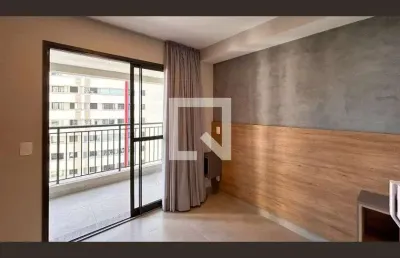 Kitnet / stúdio para aluguel - brooklin, 1 quarto,  24 m² - são paulo