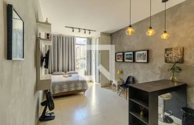 Kitnet / stúdio para aluguel - santa cecília, 1 quarto,  38 m² - são paulo