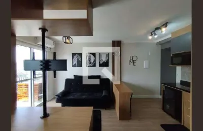 Kitnet / stúdio para aluguel - bosque da saúde, 1 quarto,  34 m² - são paulo