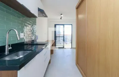 Kitnet / stúdio para alugar na rua cacilda becker, brooklin, são paulo por r$ 2.700