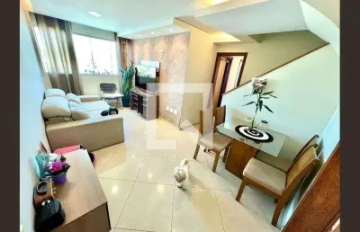 Cobertura para aluguel - santa branca, 3 quartos,  150 m² - belo horizonte