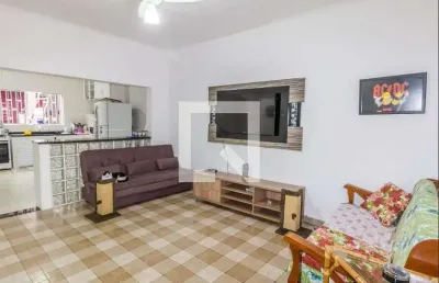 Casa para aluguel - vila caiçara, 2 quartos,  150 m² - praia grande