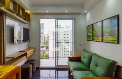 Apartamento para aluguel - brooklin, 1 quarto,  27 m² - são paulo
