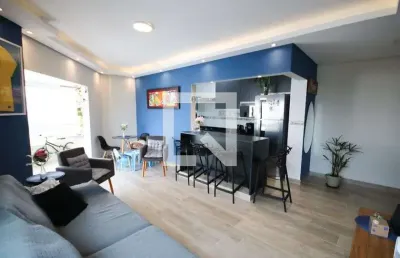 Apartamento para aluguel - guilhermina, 3 quartos,  92 m² - praia grande