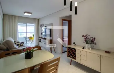 Apartamento para aluguel - vila caiçara, 2 quartos,  87 m² - praia grande
