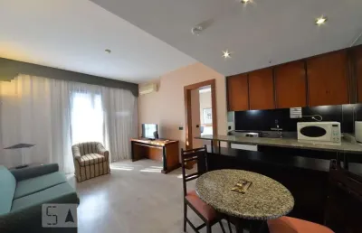 Apartamento para aluguel - asa sul, 1 quarto,  55 m² - brasília