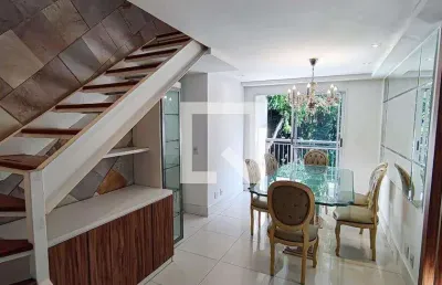 Cobertura para aluguel - jacarepaguá, 3 quartos,  135 m² - rio de janeiro