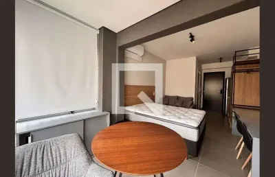 Kitnet / stúdio para aluguel - moema, 1 quarto,  27 m² - são paulo