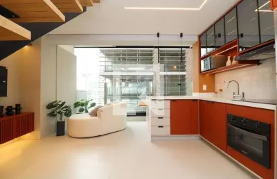 Cobertura para aluguel - pinheiros, 1 quarto,  50 m² - são paulo