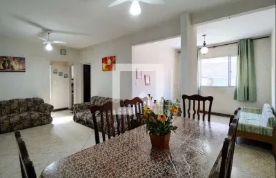 Apartamento para aluguel - guilhermina, 2 quartos,  90 m² - praia grande