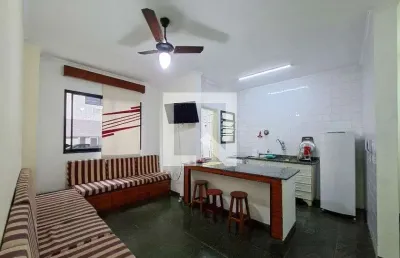 Apartamento para aluguel - guilhermina, 2 quartos,  60 m² - praia grande