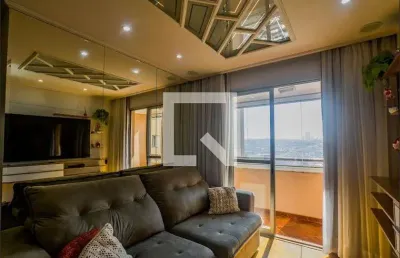 Apartamento para aluguel - utinga, 3 quartos,  70 m² - santo andré