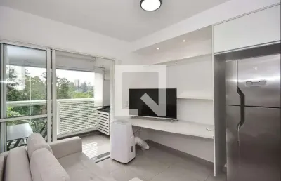 Apartamento para aluguel - panamby, 1 quarto,  40 m² - são paulo