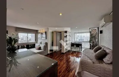Apartamento para aluguel - campo belo, 1 quarto,  62 m² - são paulo