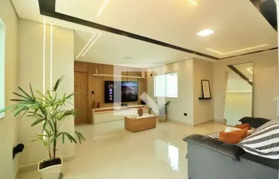 Cobertura para aluguel - utinga, 4 quartos,  177 m² - santo andré