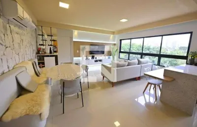 Apartamento para aluguel - setor pedro ludovico, 3 quartos,  110 m² - goiânia