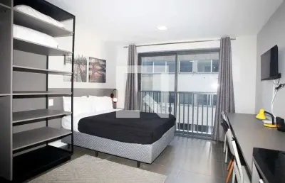 Kitnet / stúdio para aluguel - auxiliadora, 1 quarto,  25 m² - porto alegre