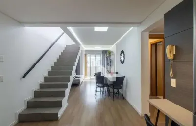 Cobertura para aluguel - centro, 3 quartos,  119 m² - curitiba