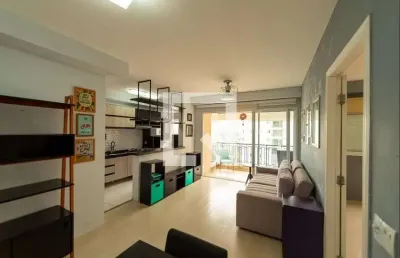 Apartamento para aluguel - alphaville, 1 quarto,  52 m² - barueri
