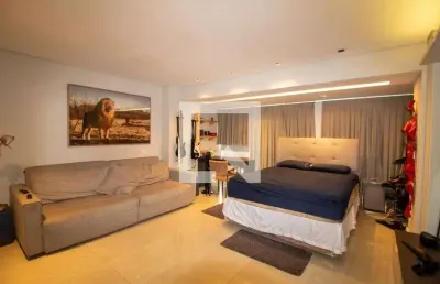 Kitnet / stúdio para aluguel - brooklin, 1 quarto,  43 m² - são paulo