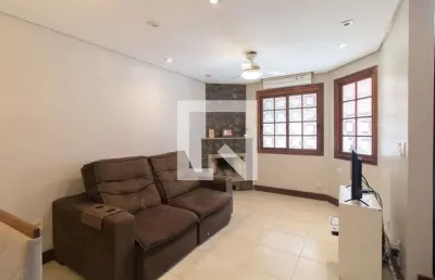 Casa / sobrado em condomínio para aluguel - glória, 3 quartos,  189 m² - porto alegre