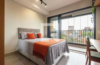 Kitnet / stúdio para aluguel - vila madalena, 1 quarto,  24 m² - são paulo