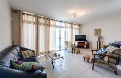 Apartamento para aluguel - gonzaga , 3 quartos,  126 m² - santos