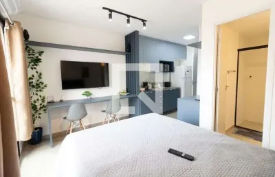 Apartamento para aluguel - brooklin, 1 quarto,  26 m² - são paulo