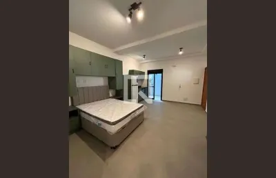 Kitnet / stúdio para aluguel - centro, 1 quarto,  34 m² - florianópolis