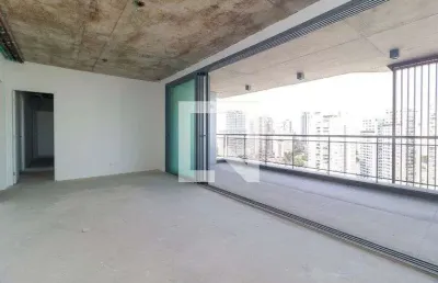 Apartamento para aluguel - brooklin, 3 quartos,  165 m² - são paulo