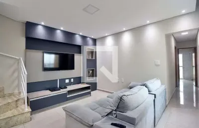 Cobertura para aluguel - vila metalúrgica, 3 quartos,  150 m² - santo andré