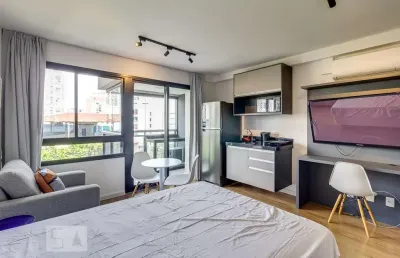 Kitnet / stúdio para aluguel - vila olímpia, 1 quarto,  30 m² - são paulo