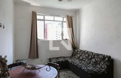 Kitnet / stúdio para aluguel - jose menino, 1 quarto,  32 m² - santos