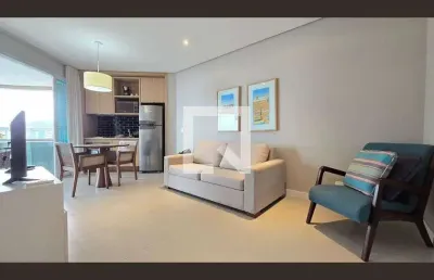 Apartamento para aluguel - gonzaga , 1 quarto,  45 m² - santos