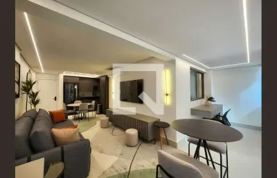 Apartamento para aluguel - moema, 1 quarto,  53 m² - são paulo