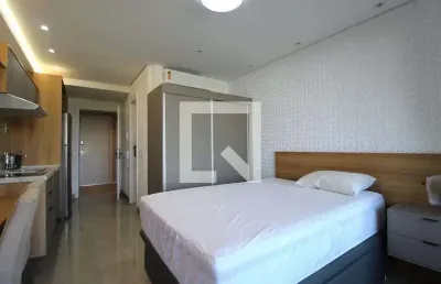 Kitnet / stúdio para aluguel - moema, 1 quarto,  30 m² - são paulo