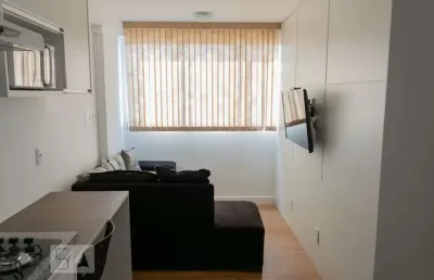 Apartamento para aluguel - samambaia, 1 quarto,  31 m² - brasília