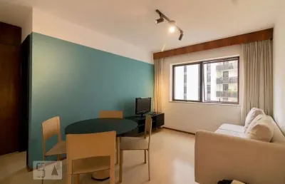Apartamento para aluguel - itaim bibi, 1 quarto,  45 m² - são paulo